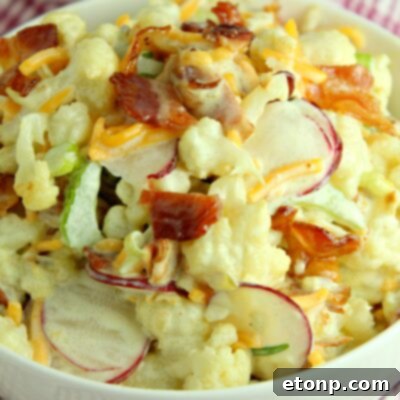 Loaded Cauliflower Salad