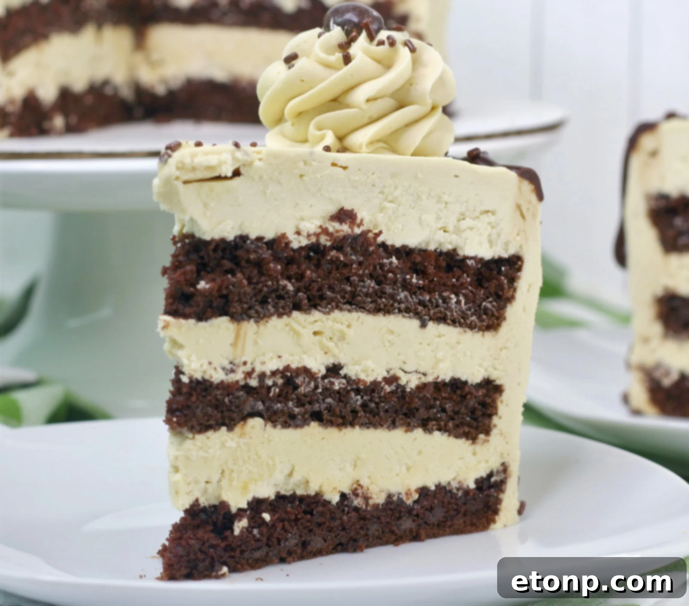 Kahlua Buttercream being prepared