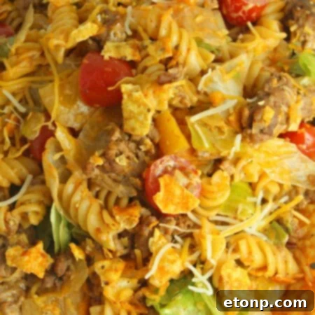 Doritos Locos Taco Pasta Salad