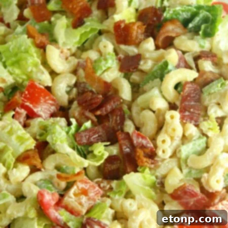 BLT Pasta Salad recipe image