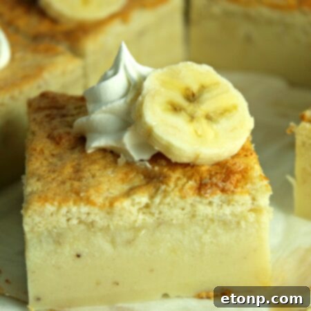 Banana Magic Cake Recipe Image
