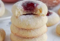 Raspberry Thumbprint Cookies: A Melt-in-Your-Mouth Treat