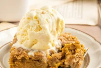 Classic Homemade Pumpkin Crisp with Oat Streusel