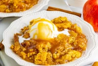 One-Pan Caramel Apple Dump Cake Recipe